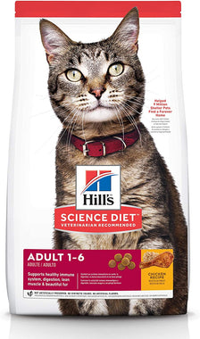 Diet Dry Cat Food Adult Chicken Recipe