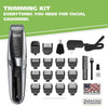 Model 9870-100 Vacuum Trimmer Kit with Powerful Suction for Beards