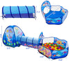 3 in 1 Kids Play Tent with Play Tunnel, Ball Pit