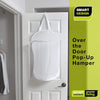 Smart Design Deluxe Mesh Over The Door Pop Up Hamper w/ Hook
