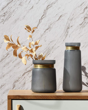 CONVIVA Glass Vases for Home Decor