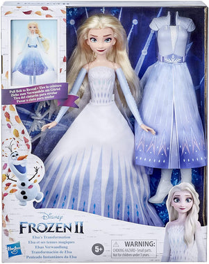 Disney's Frozen 2 Elsa's Transformation Fashion Doll