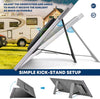 Kohree 100W Portable Solar Panel Waterproof, Foldable Monocrystalline Solar Panel