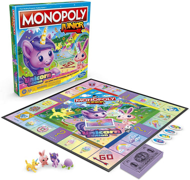 Monopoly Junior: Unicorn Edition Board Game