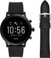 Fossil Gen 5 Carlyle Stainless Steel Touchscreen Smartwatch with Speaker