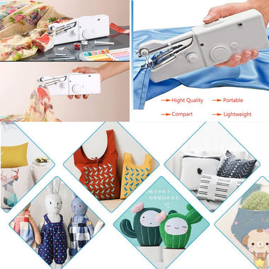 Handheld Sewing Machine - Mini Cordless Portable Electric Sewing Machine