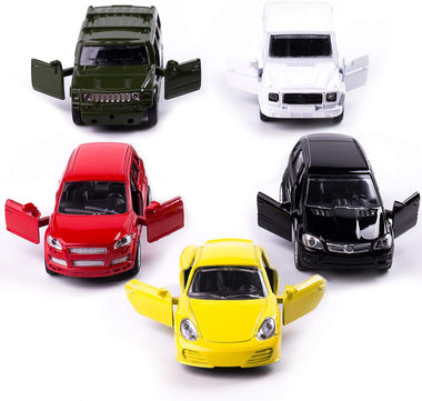 Die Cast Metal Toy Cars Set of 5