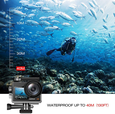 2021 Newest X40 Action Camera 4K 20MP Dual Screen