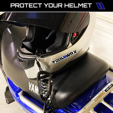ToolWRX Helmet Lock – Heavy Duty Cable Design – Helps Prevent Theft