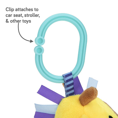 Nuby Interactive Soft Plush Pal Toy- Om