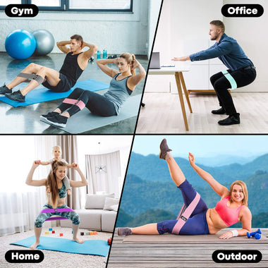 5 Resistance Bands - Best Exercise Bands for Women and Men