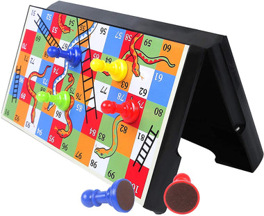 KIDAMI Magnetic Snakes and Ladders Game