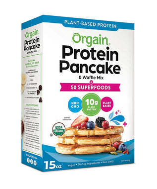 Orgain Protein Pancake & Waffle Mix, 50 Superfoods