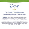 Dove go fresh Beauty Bar for Softer Skin Cucumber and Green Tea More Moisturizing