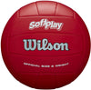 Wilson Outdoor Soft Play Volleyball (Red)
