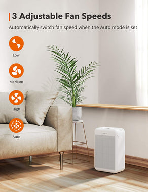TaoTronics Air Purifier for Home, Large Room Air Cleaner