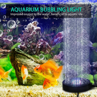 Number-one Aquarium Bubble Light LED Fish Tank Bubbler Light