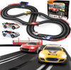 Electric Racing Tracks for Boys and Kids Including 4 Slot Cars