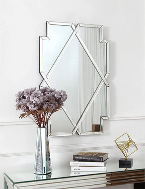 Wall Mirror Decorative Frameless Irregular Abstract Wall Mirror