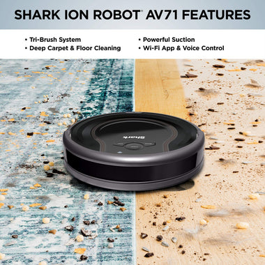 ION Robot Vacuum AV751 Wi-Fi Connected, 120min Runtime