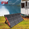 ROCKPALS Portable Solar Panel 120W/18V - QC 3.0&USB-C Output with Kickstand