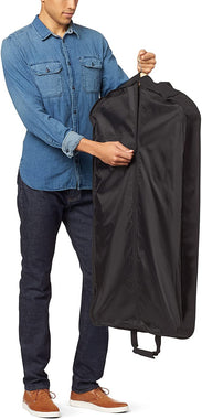 Travel Hanging Luggage Suit Garment Bag - 22 Inch, Black