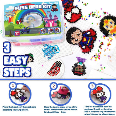 Fuse Beads for Kids Craft Art