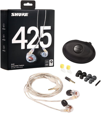 Shure SE425-CL Professional Sound Isolating Earphones