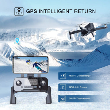 DE22 GPS Drone with 4K Camera 2-axis Gimbal