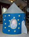 Rocket Ship Tent - Space Themed Pretend Play Tent