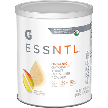 G ESSNTL Organic Gatorade Thirst Quencher, 50.9oz Canister (Pack of 3)