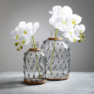 Sullivans Farmhouse Decorative Glass Vase