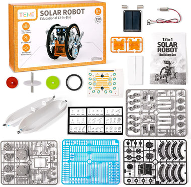 TEMI STEM Solar Robot Kit for Kids Toys