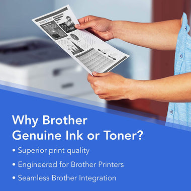 Brother Genuine Toner Cartridge, TN820, Replacement Black Toner