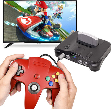 2 Pack N64 Controller, iNNEXT Classic Wired N64 64-bit Game pad