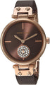 Anne Klein Women's Swarovski Crystal Accented Mesh Bracelet Gold-Tone Watch