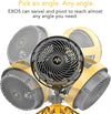 EXO5 Heavy-Duty Shop Air Circulator Fan with High-Impact Housing