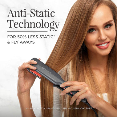 Remington S5520 1 ¾" Anti-Static Flat Iron Hair Straightener