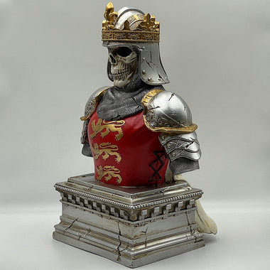LOOYAR Resin Medieval King Sculpture Ornament