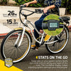 EB-10 Electric Lady Cruiser Bike with 26" Wheels, 36V 7.5Ah Removable Battery up to 28 Miles