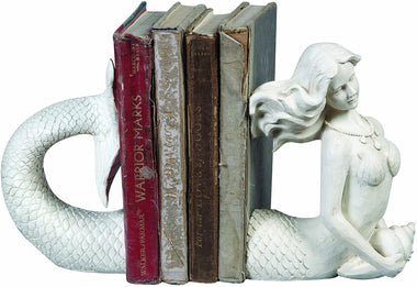Mermaid Shaped Resin Bookends