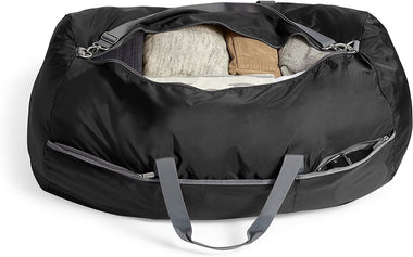 AmazonBasics Large Travel Luggage Duffel Bag, Black