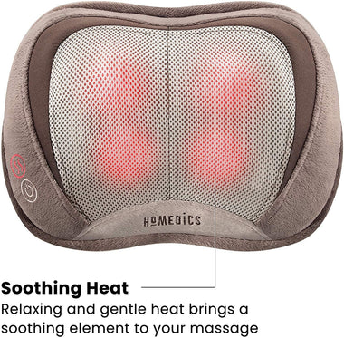 3D Shiatsu & Vibration Massage Pillow with Heat