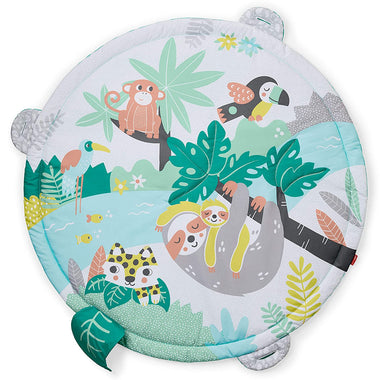 Tropical Paradise Baby Play Mat and Infant Activity Gym