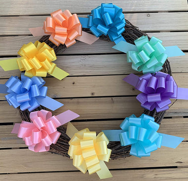 Easter Gift Basket Pull Bows - 5"