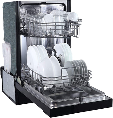 Danby Dishwasher (DDW1804EB) 18 Inch Built in Dishwasher