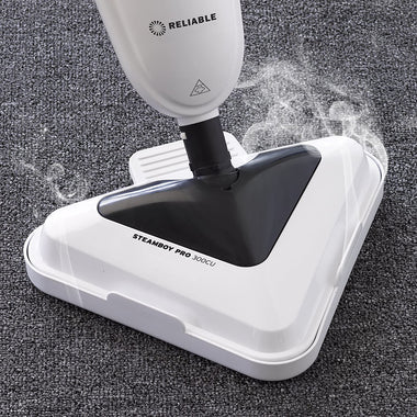 Reliable 300CU Steam Floor Mop - Steamboy Pro Electric Steam Mop and Scrubber