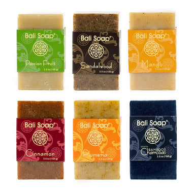 Natural Soap Bar Gift Set, 6 pc Variety Pack