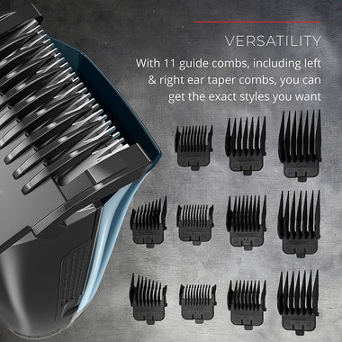 Hc6550 Cordless Vacuum Haircut Kit, Vacuum Beard Trimmer