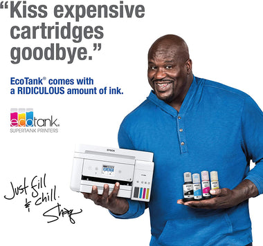 Epson EcoTank ET-4760 Wireless Color All-in-One Cartridge-Free Supertank Printer
